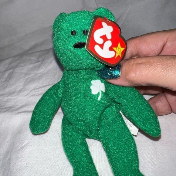 TY Teenie Beanie “Erin the Bear” 1993 - Picture 6 of 6
